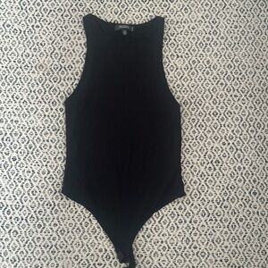 Missguided black staple bodysuit